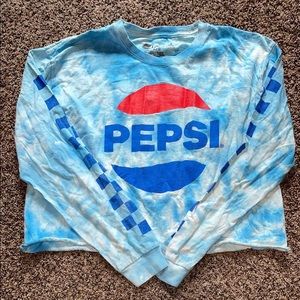 Cropped long sleeve Pepsi merchandise